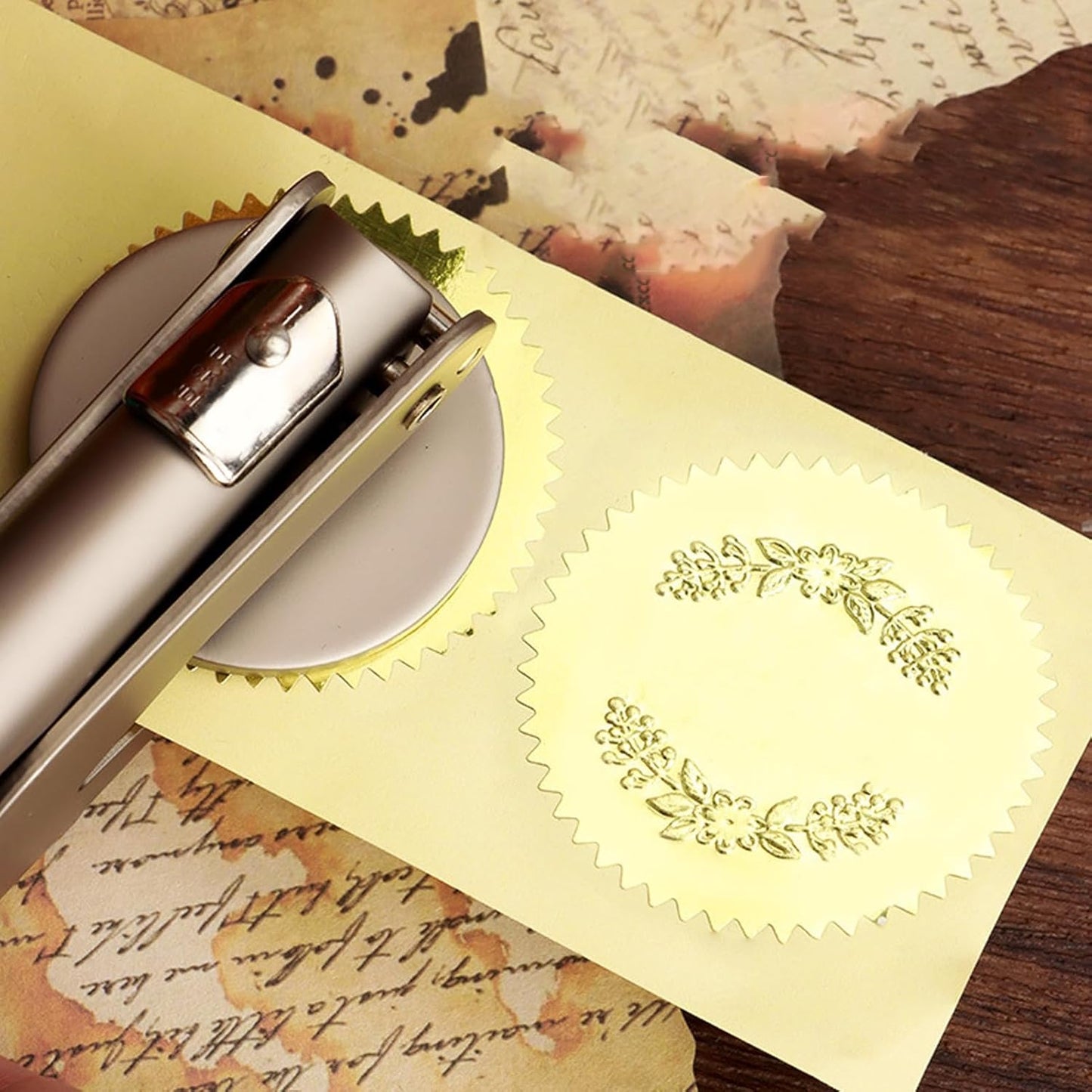 Book Embosser Stamp