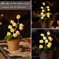 Glowing Crochet Lily Light