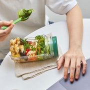 Salad Jar with Side Opening