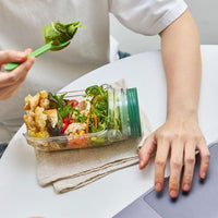 Salad Jar with Side Opening