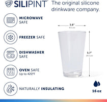 Unbreakable Silicone Pint Glass