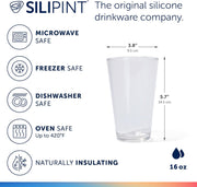 Unbreakable Silicone Pint Glass