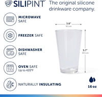 Unbreakable Silicone Pint Glass