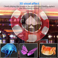 3D Holographic Fan Display