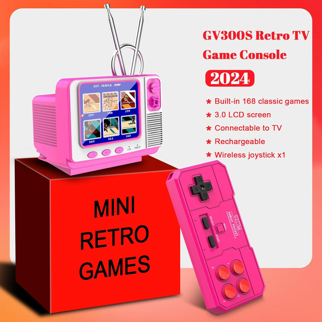 Retro Handheld Game Console