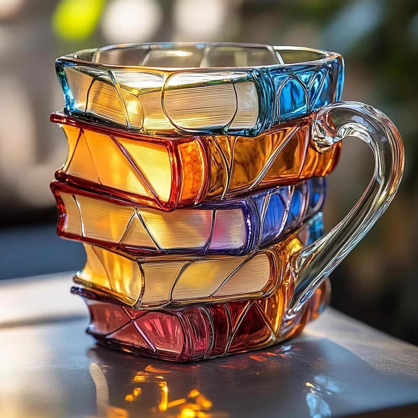 Stacked Books Mug