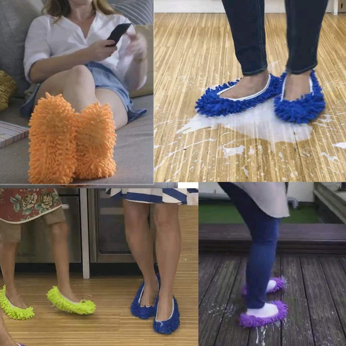 Mop Cleaning Slippers