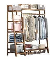 5-Tier Bamboo Garment Rack
