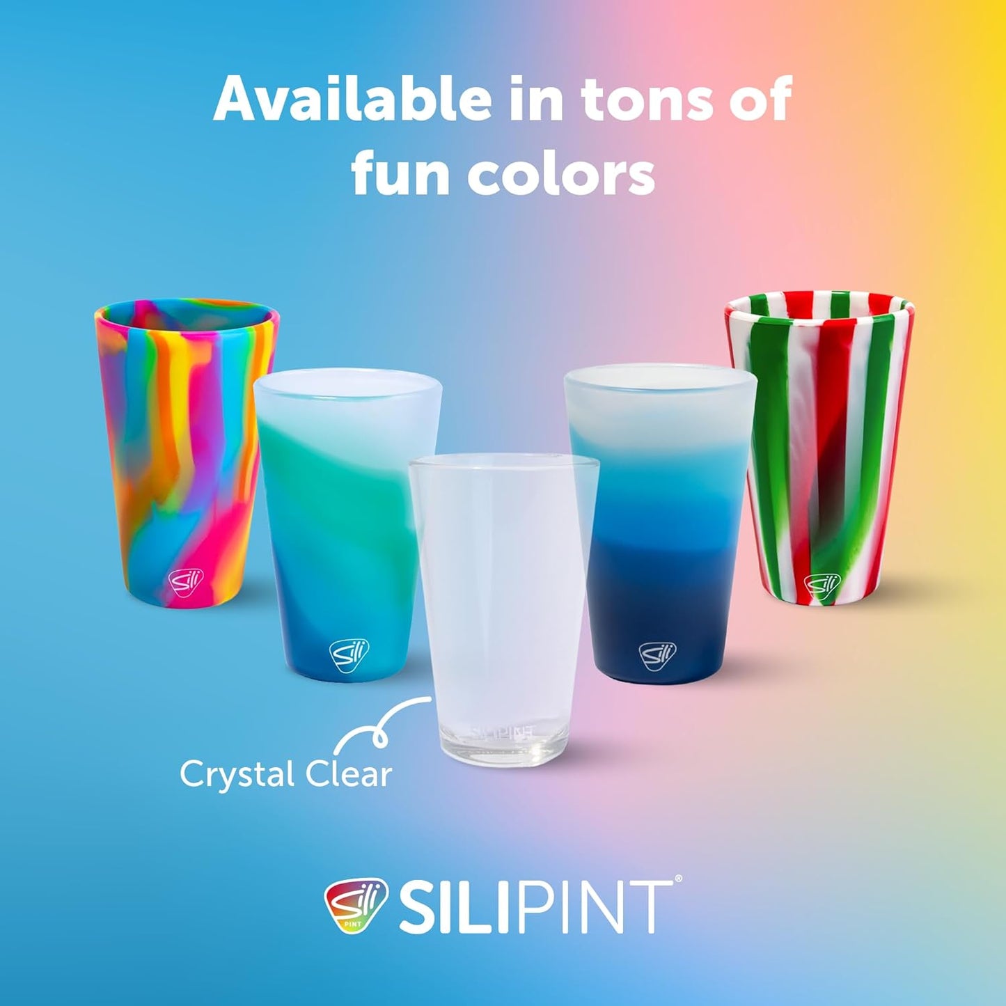 Unbreakable Silicone Pint Glass