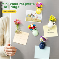 Ceramic Vase Fridge Magnets