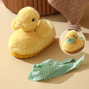 Fuzzy Duck Slippers