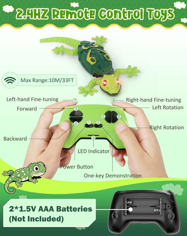 Wall Climbing Lizard Toys