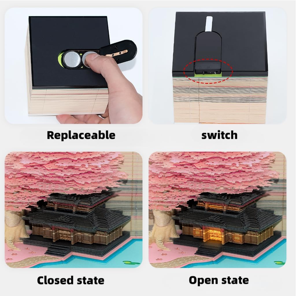 3D Calendar 2026 Pen Holder