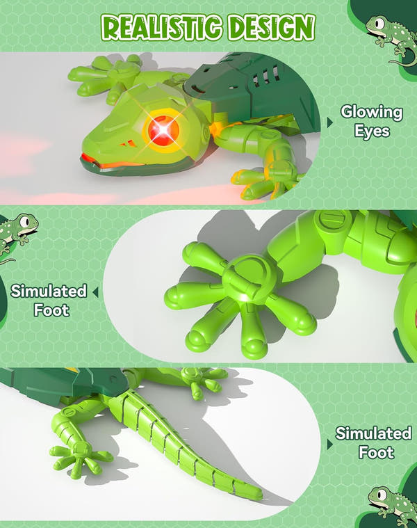 Wall Climbing Lizard Toys