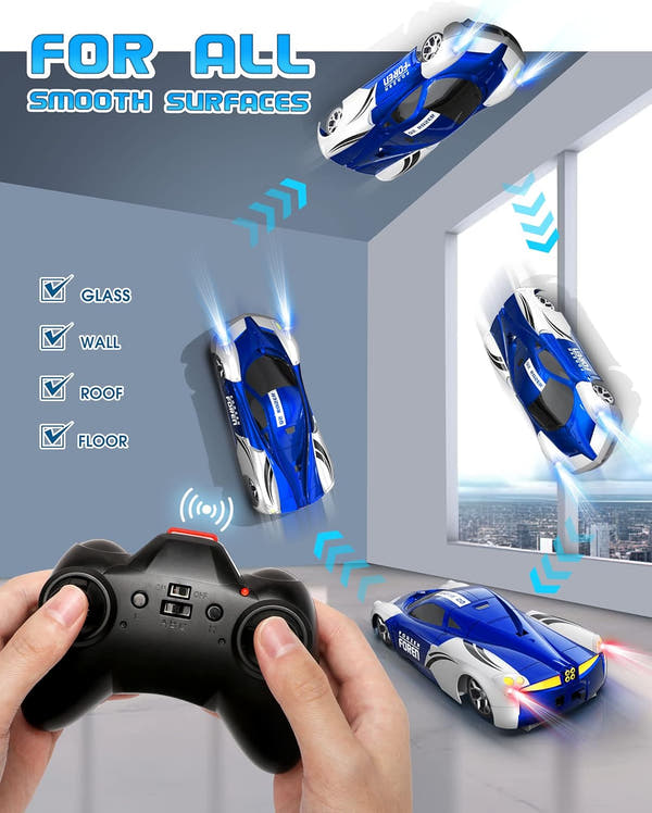 Wall-Climbing RC Car