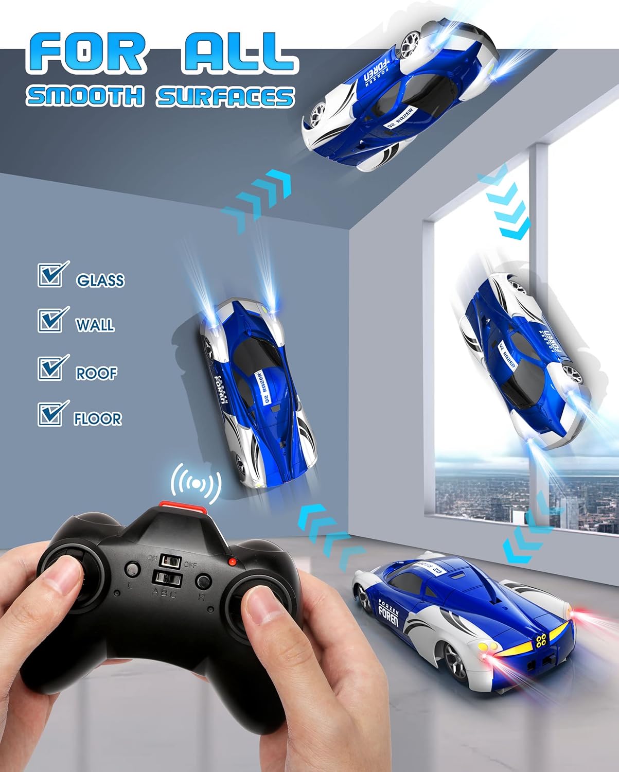 Wall-Climbing RC Car