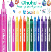 Kids Glitter Markers (12)