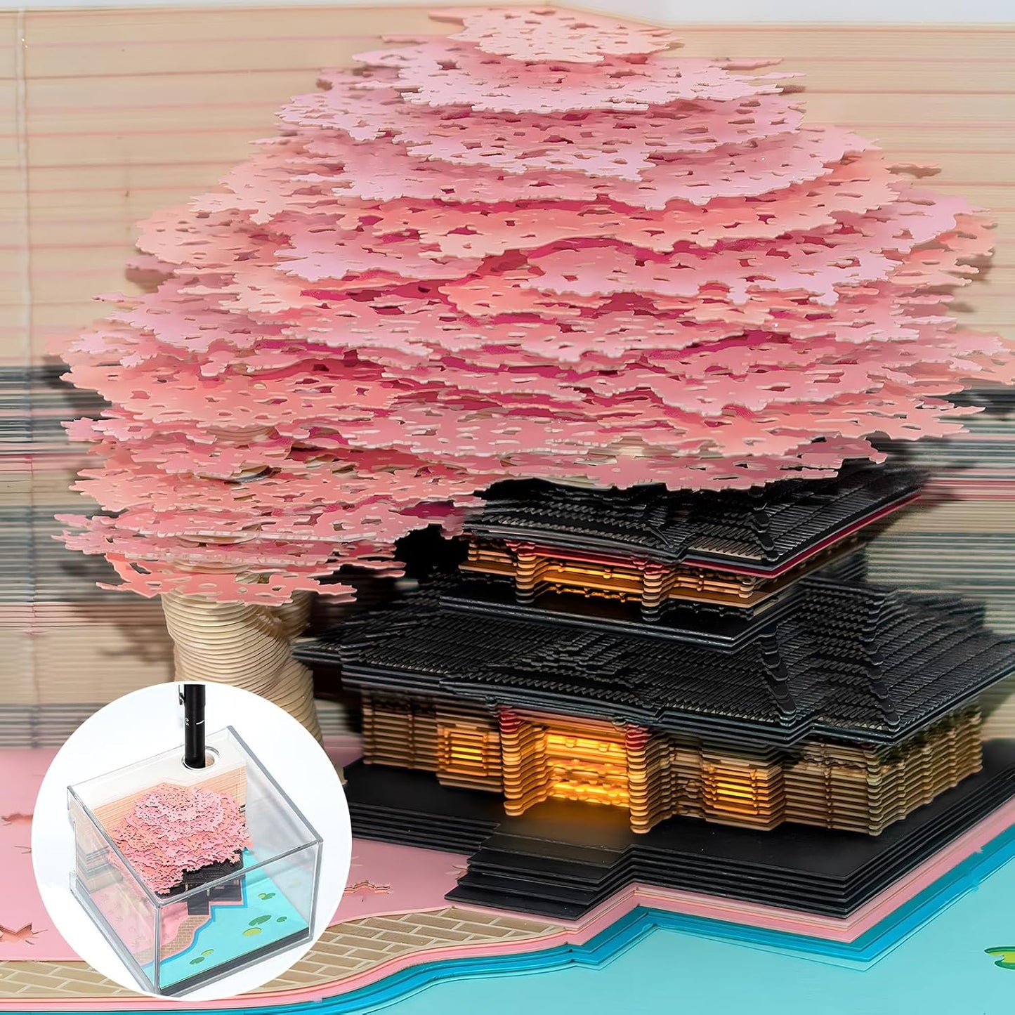 3D Calendar 2026 Pen Holder