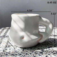 Ceramic Potbelly Mug