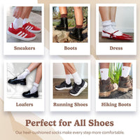Cushioned Crew Socks