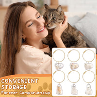 Cat Hair Storage Keychain