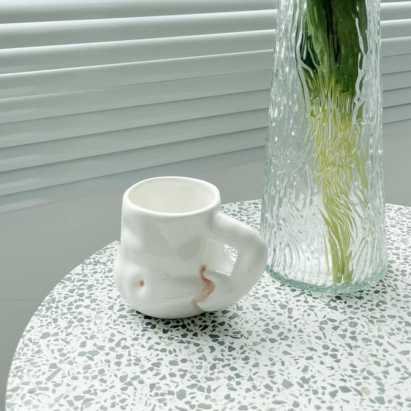 Ceramic Potbelly Mug