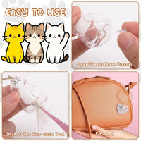 Cat Hair Storage Keychain