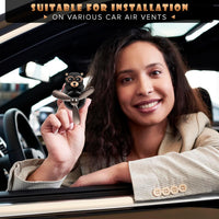 Bear Pilot Car Air Freshener