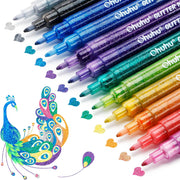 Kids Glitter Markers (12)