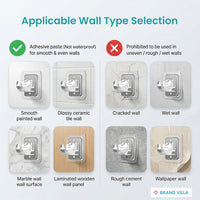 No-Drill Curtain Rod Brackets