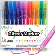 Kids Glitter Markers (12)