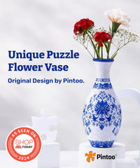 3D Puzzle Flower Vase
