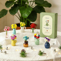 Ceramic Vase Fridge Magnets