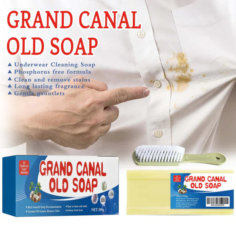 Magic Cleaning Soap + Brush