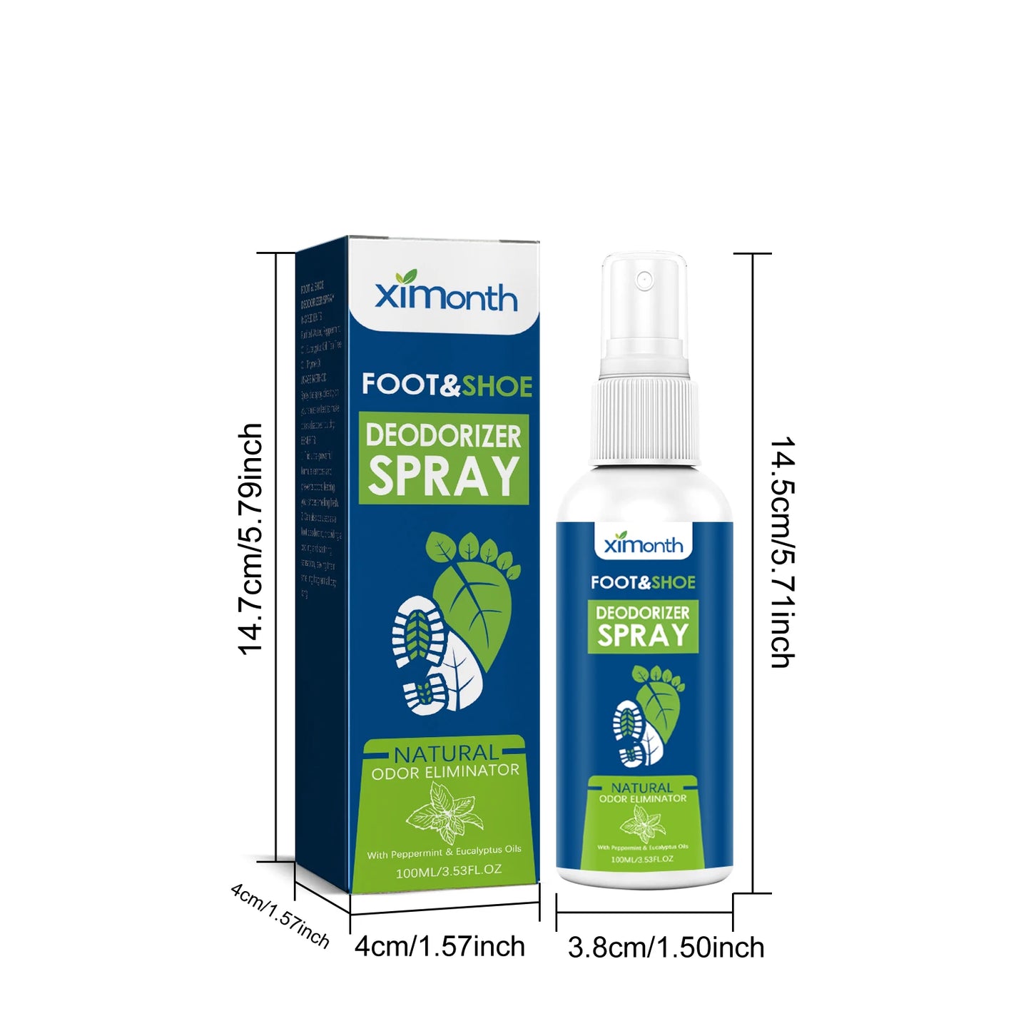 Foot spray fragrance