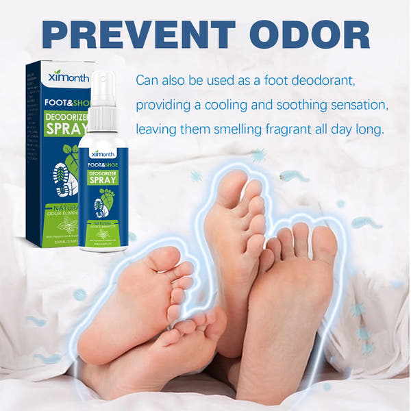 Foot spray for shoes
