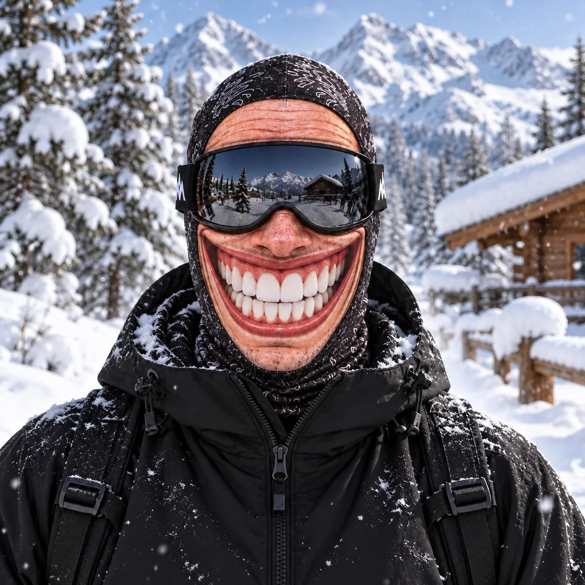 3D Funny Face Balaclava