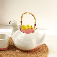 Duck Ceramic Water Bottle