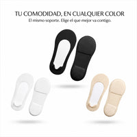 Invisible Non-Slip Boat Socks with Cushioned Sole