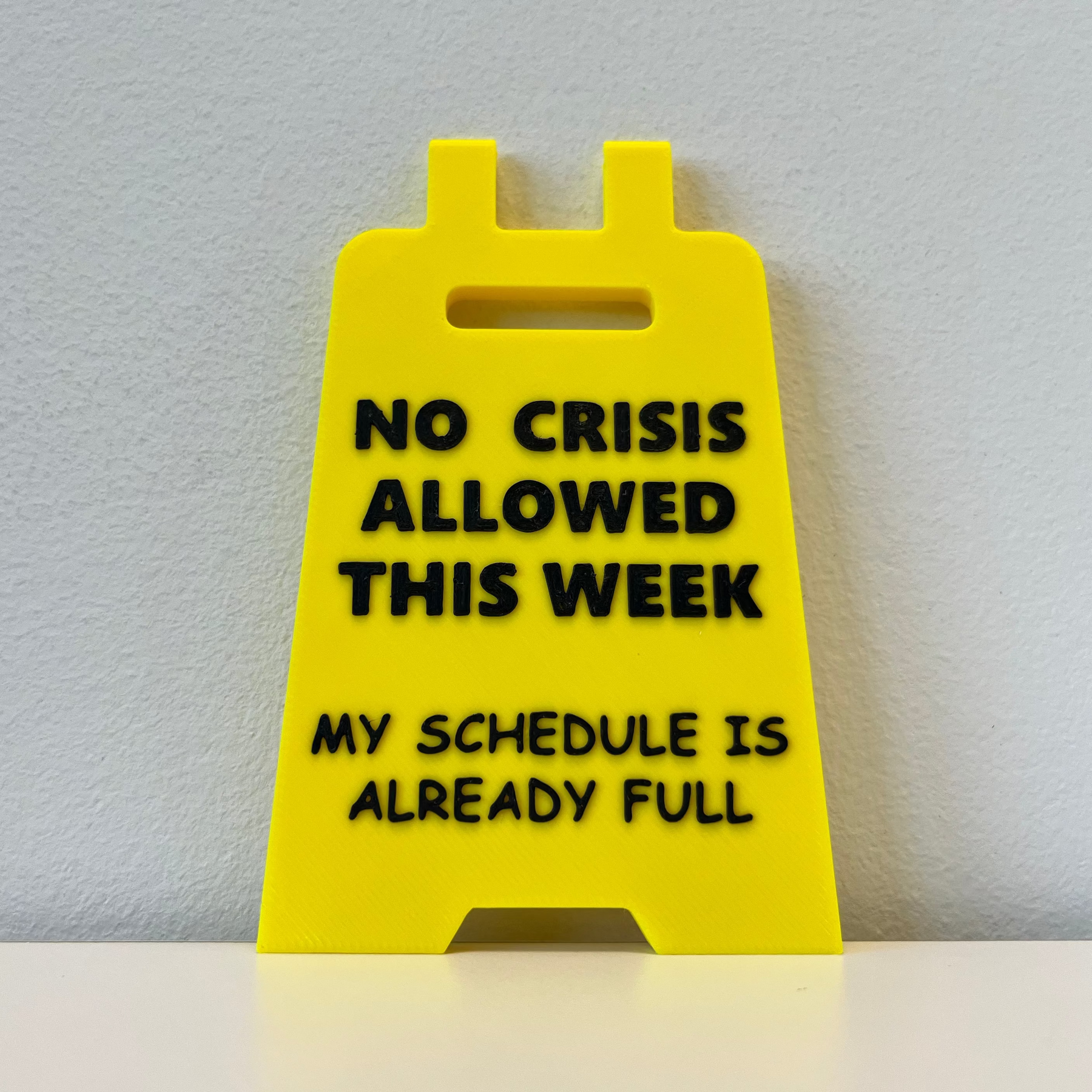 Caution Mood™ - Mood Desk Signs