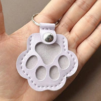 Pet Hair Storage Keychain