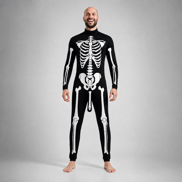Full-Body Skeleton Bodysuit Costume