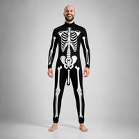 Full-Body Skeleton Bodysuit Costume