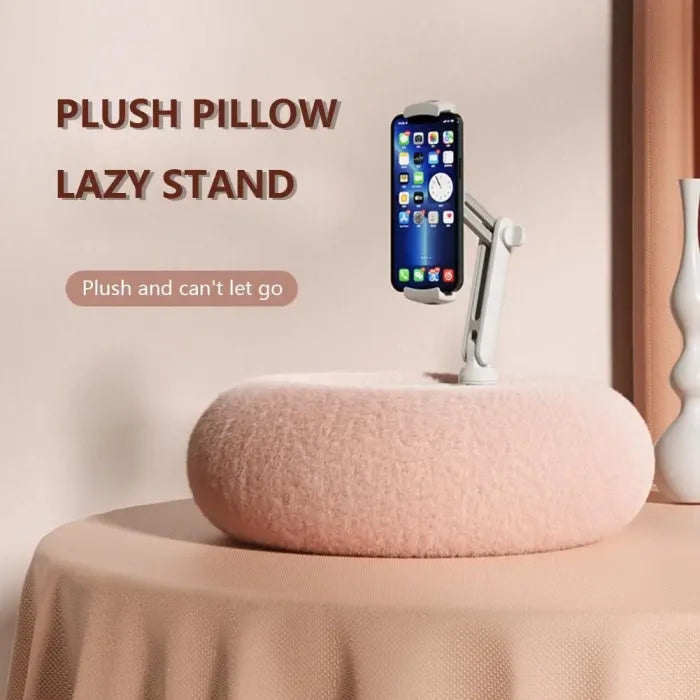 Plush Pillow Phone Holder