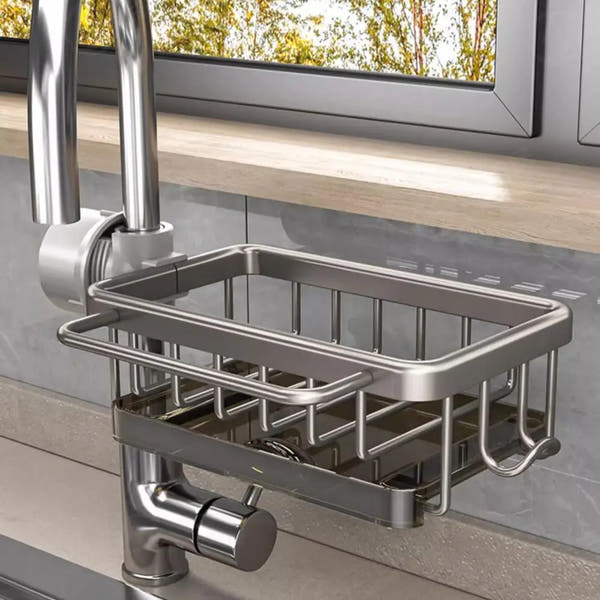 Faucet Sink Caddy Organizer