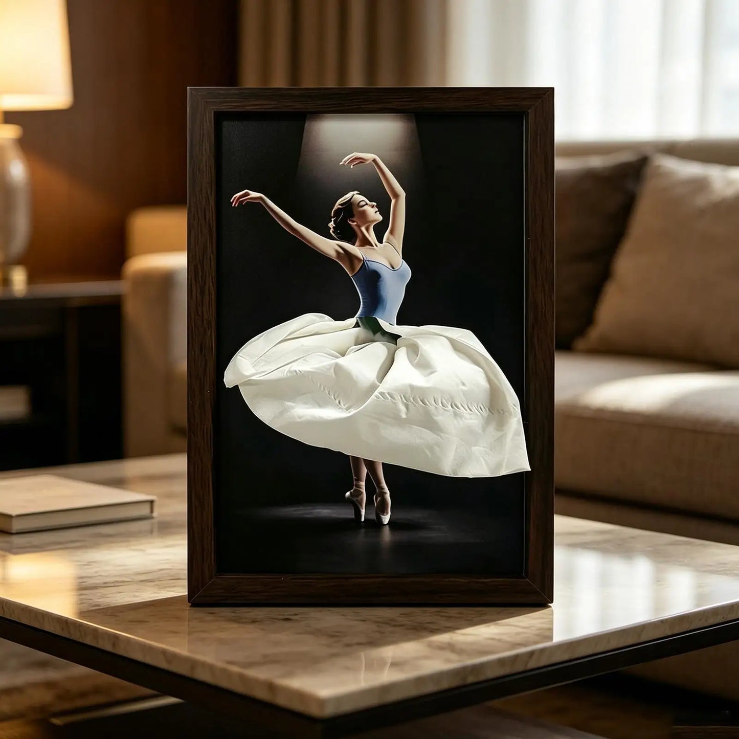 Ballerina Fashion Tissue Box