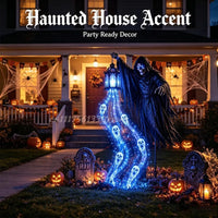 Grim Reaper Soul Harvester Yard Light