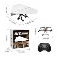 DIY Remote Control Paper Airplane Kit