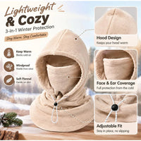 Windproof Fleece Hooded Balaclava