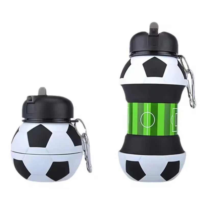 Foldable Sports Ball Water Bottle